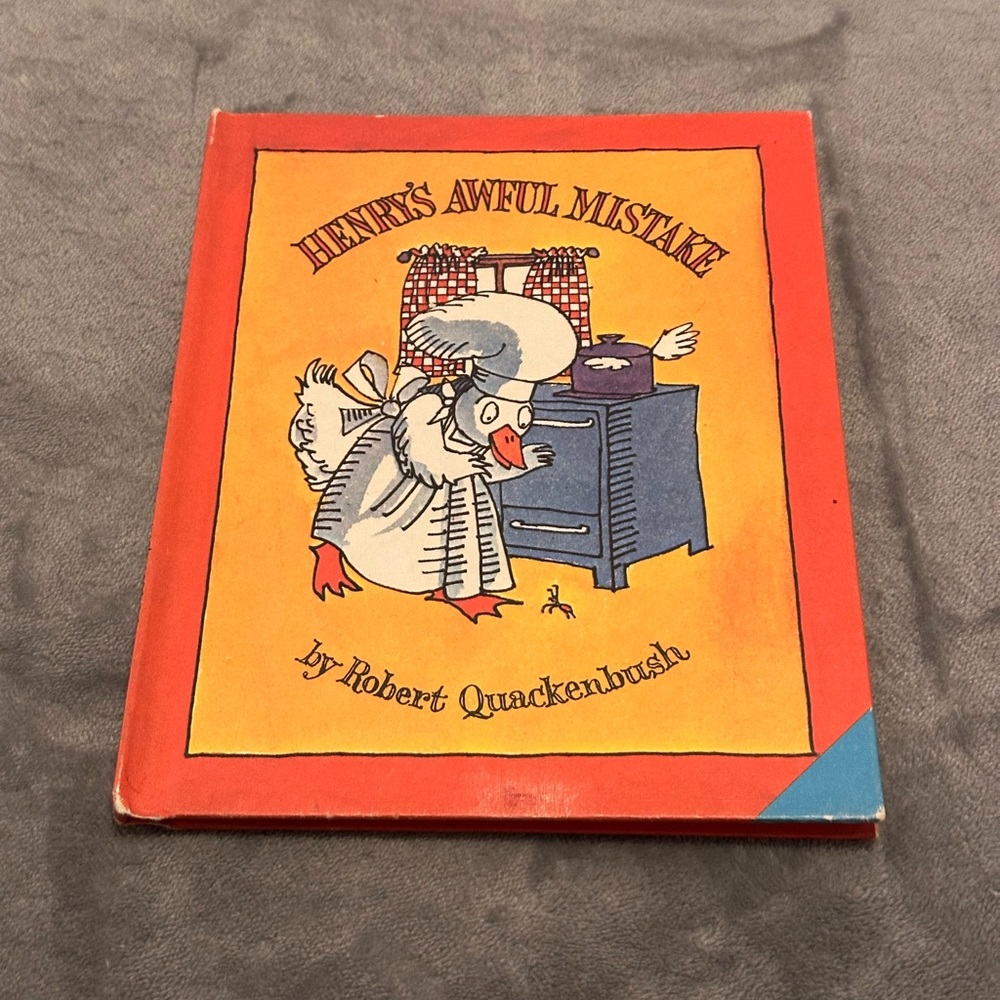 FIRST EDITION Henry's Awful Mistake by Robert Quackenbush 1980